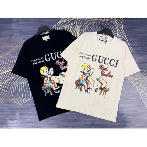 人気が爆発 Gucci グッチ Tシャツ 2色 メンズ/レディース 半袖 実物の写真 スーパーコピーN品代引き対応国内発送後払い送料無料安全必ず届く信用できるサイト