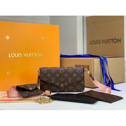 2色 ルイヴィトン Louis Vuitton M61276 Felicie ショルダーバッグ 実物の写真 N品スーパーコピーバッグ代引き可能国内発送後払い安全必ず届く信用できるサイト