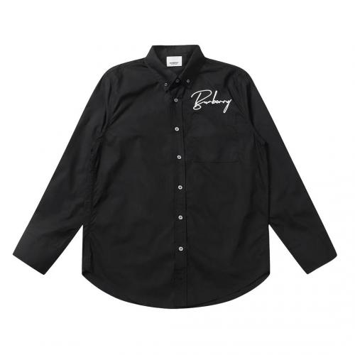 バーバリー Burberry 定番快適柔軟服は洗えるシャツ長袖2色 スーパーコピー服おすすめサイト