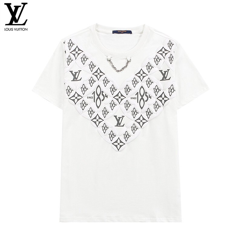 絶大な人気を誇るルイヴィトン Louis Vuitton 半袖 メンズ/レディース 実物の写真 スーパーコピーTシャツ代引き対応国内発送後払い送料無料安全必ず届く信用できるサイト